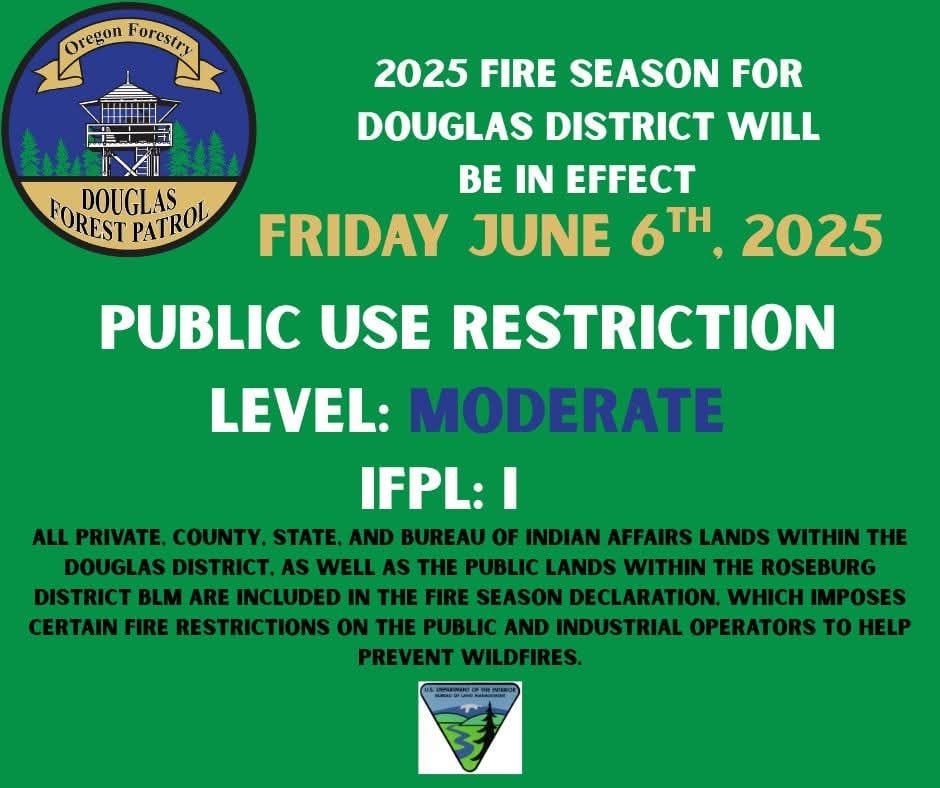 DFPA Declares Start of 2025 Fire Season for Douglas District