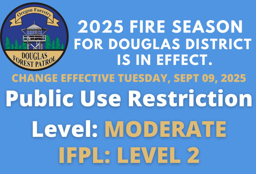 DFPA Lowers Fire Precaution Levels Following Rainfall