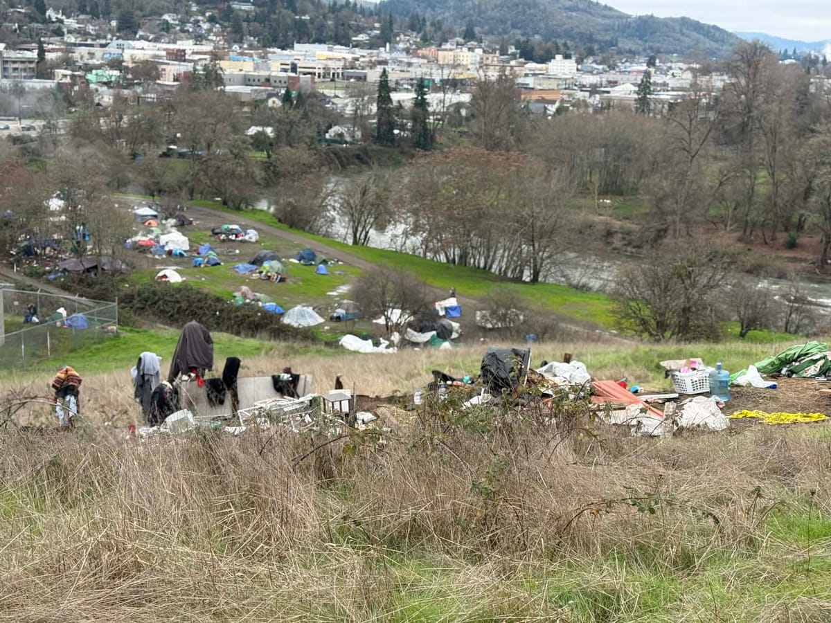 City of Roseburg Issues Nuisance Notice to 79-Year-Old Homeowner Over Alleged Camping She Did Not Create
