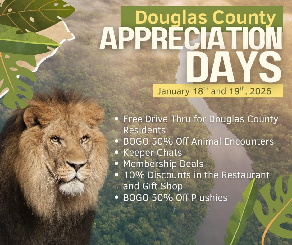 Wildlife Safari Offers Free Admission for Douglas County Appreciation Days Jan. 18–19