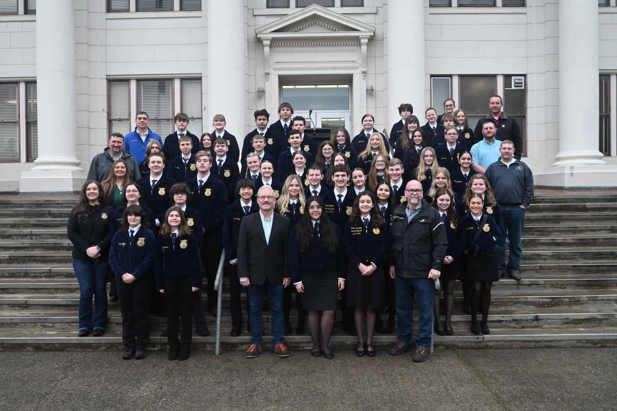 Douglas County Commissioners Proclaim Feb. 21 to 28 as FFA Week, Praise Student Leadership and Ag Education
