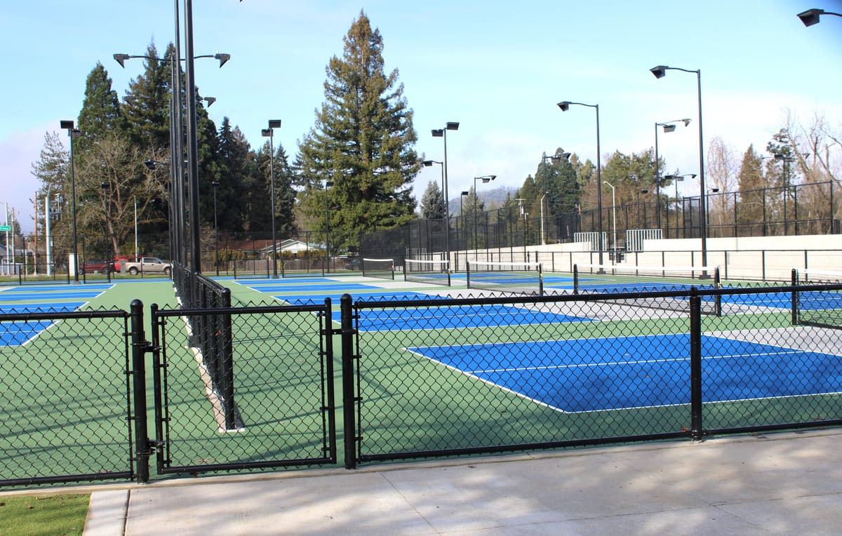 Ribbon Cutting Set For Roseburg’s New $2.5 Million Outdoor Tennis And Pickleball Facility