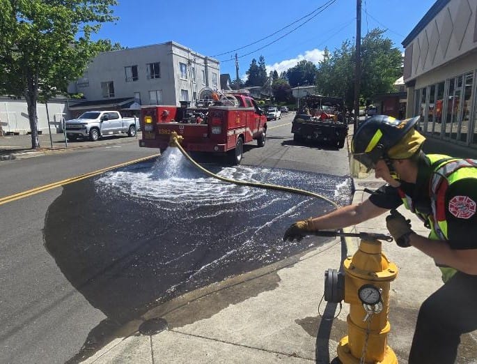 Hydrant Flushing Scheduled Across Roseburg City Limits April 1 Through June 30