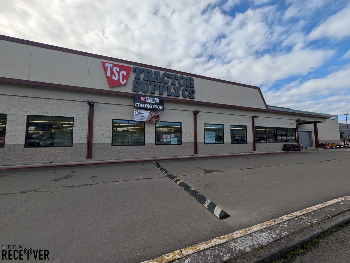 Tractor Supply Expected To Open Next Week In Roseburg