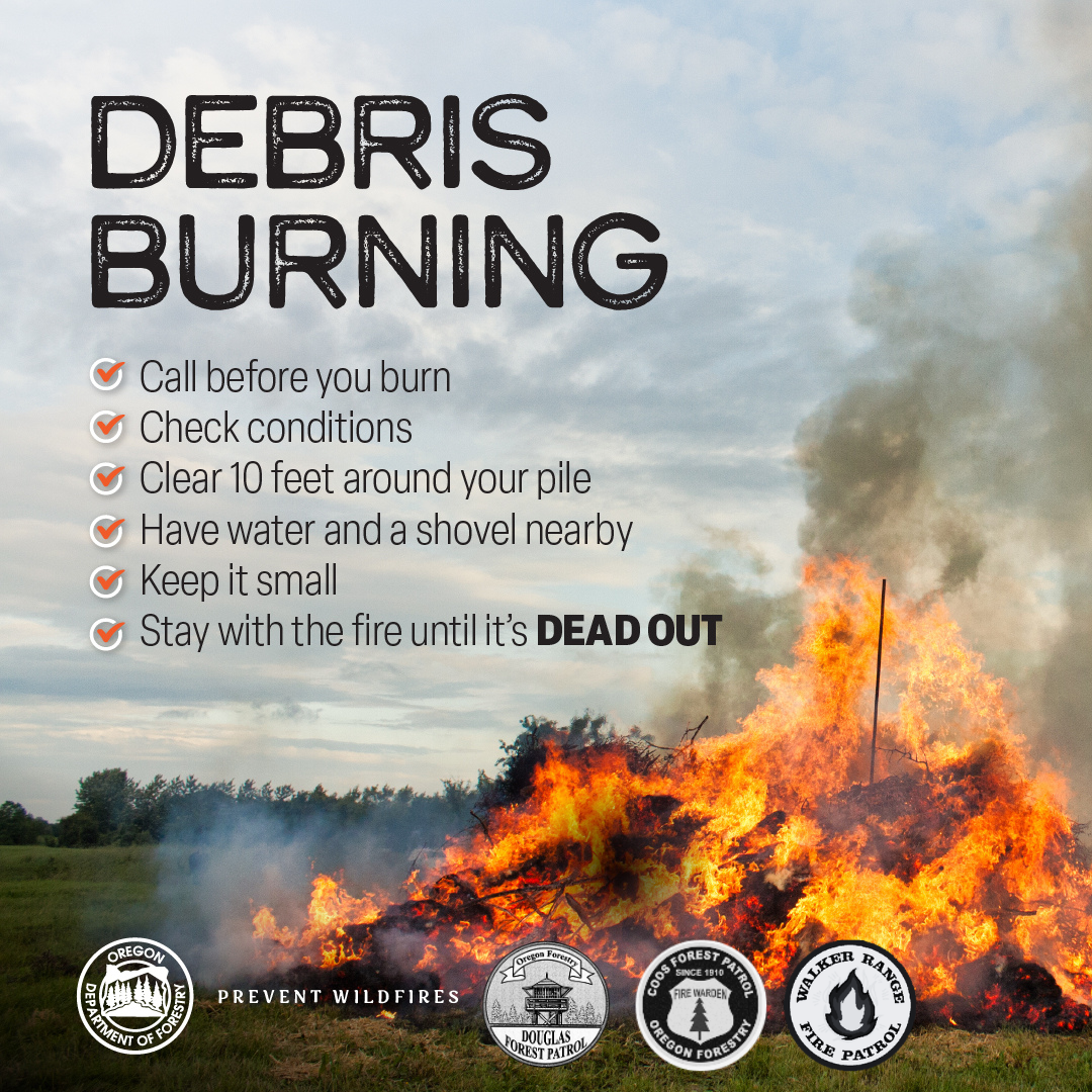 DFPA Urges Caution With Yard Debris Burning As Warmer Weather Arrives