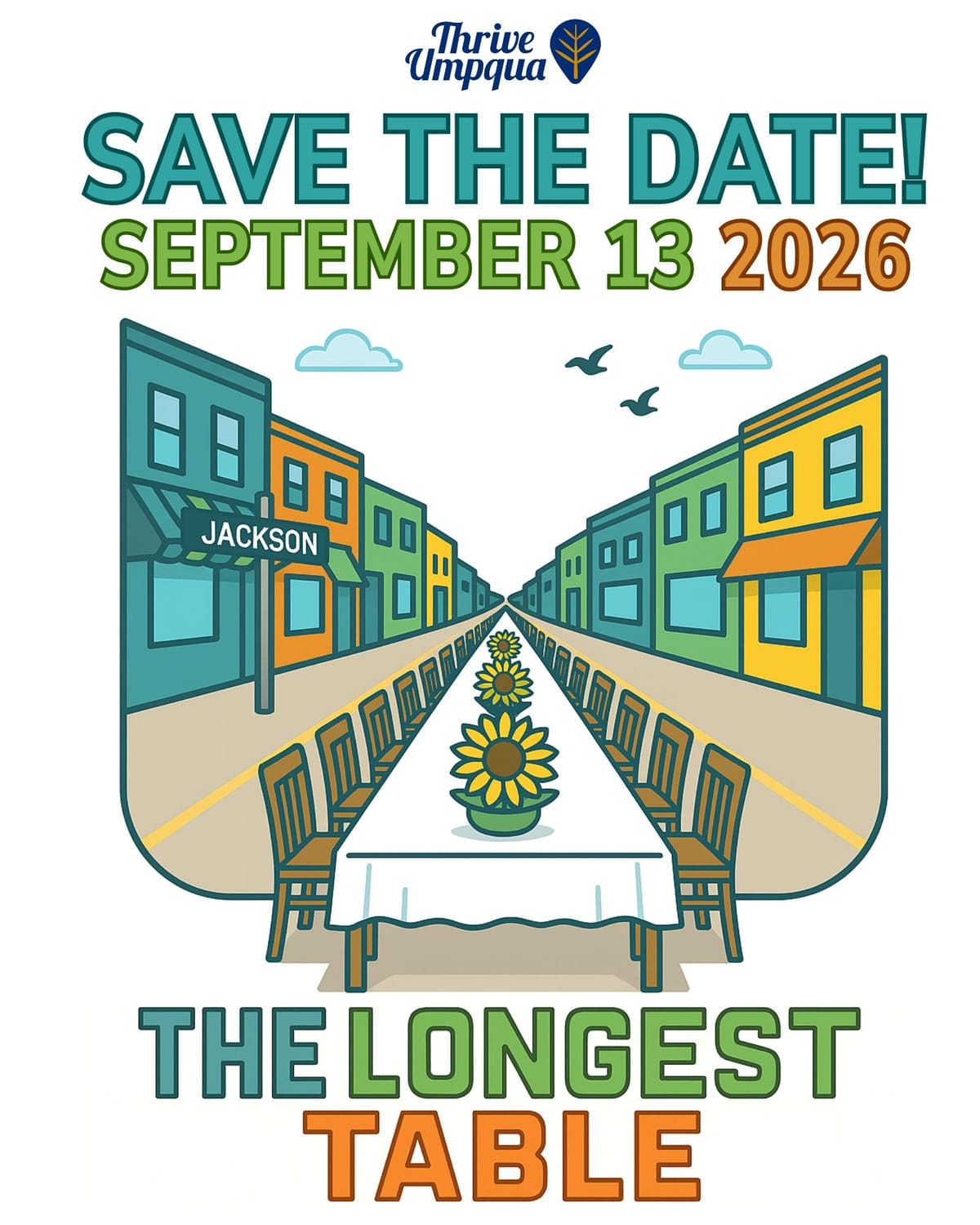 Douglas County’s Longest Table Returns September 13, 2026