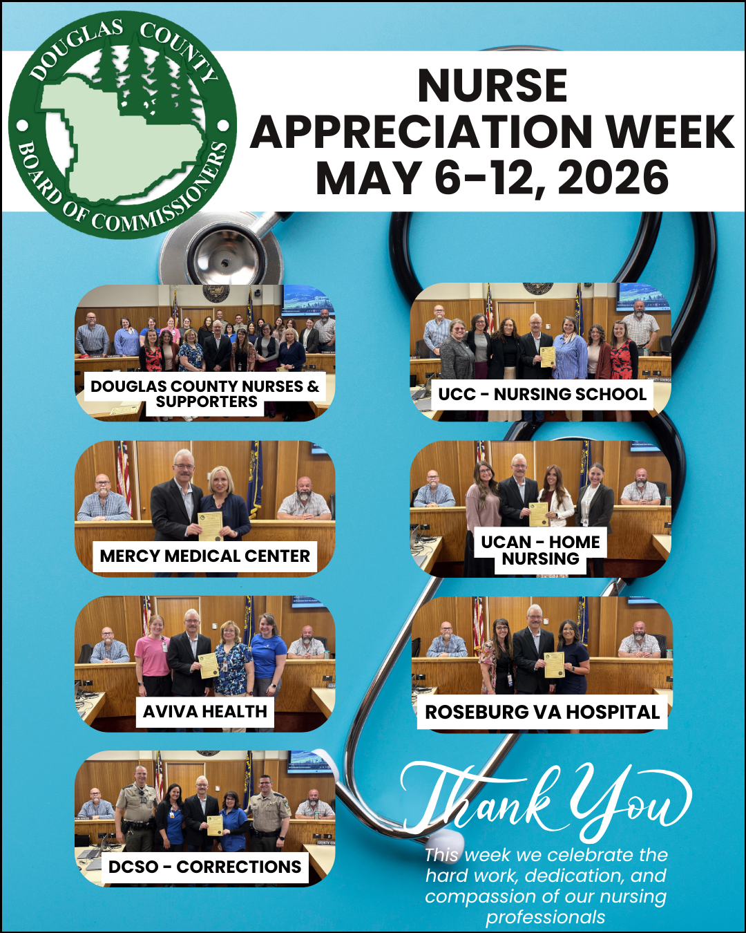 Douglas County Commissioners Recognize National Nurses Week