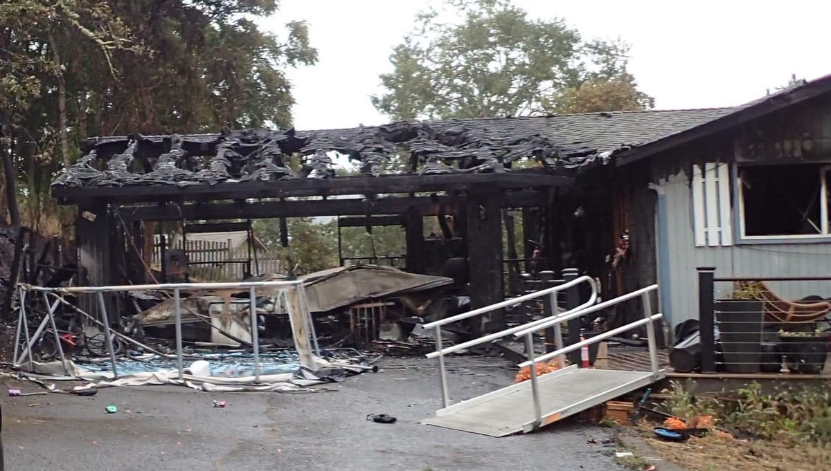 Beulah Drive Home Heavily Damaged in Late-Night Fire