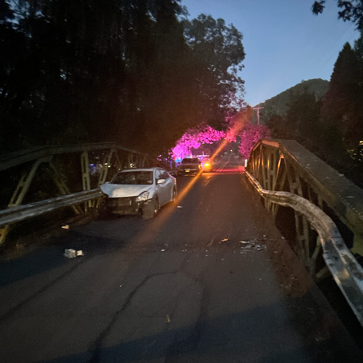 DUII Crash Leaves Historic Gold Hill Bridge Closed Indefinitely