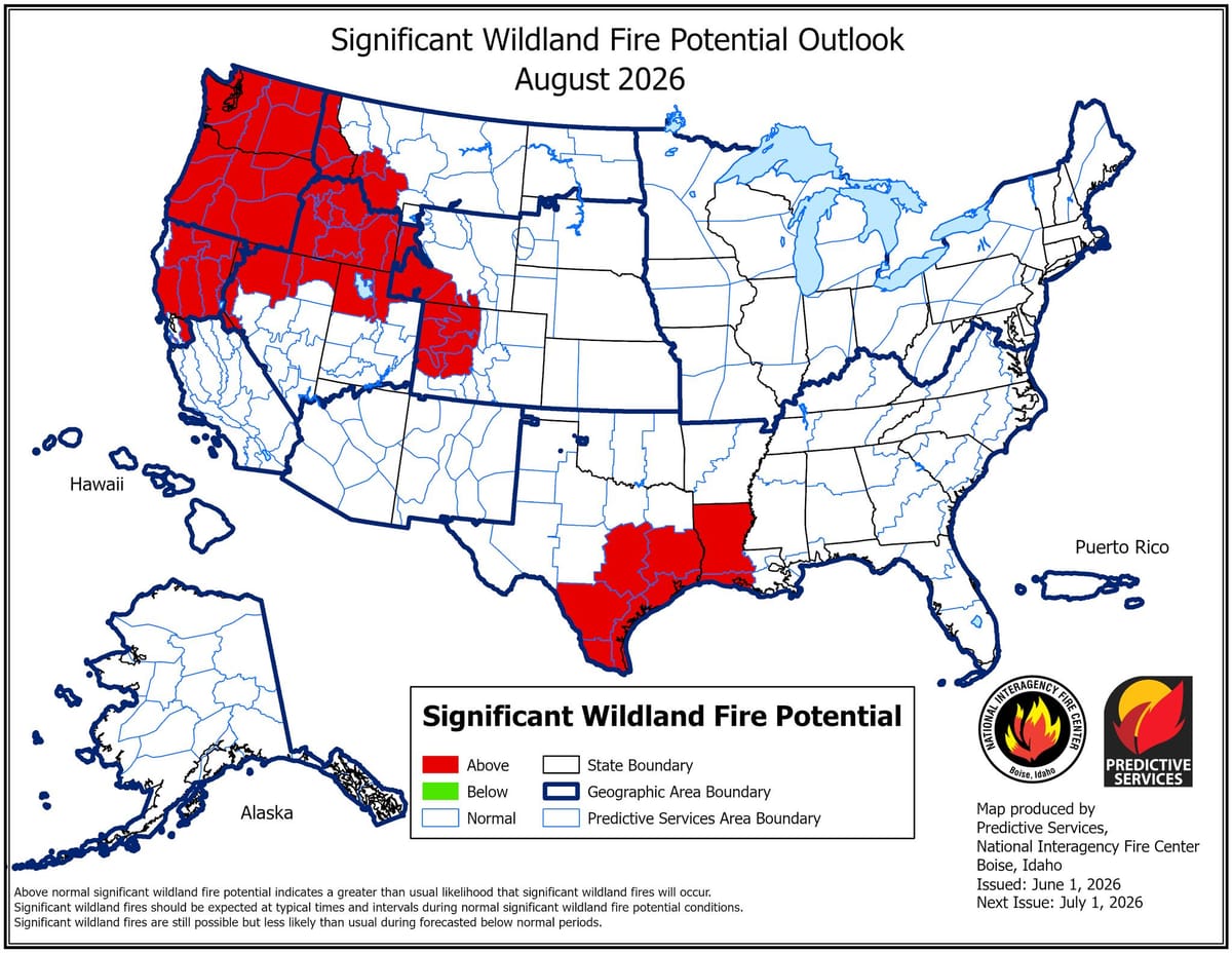Western Oregon Could See Fire Risk Build as Summer Moves Along