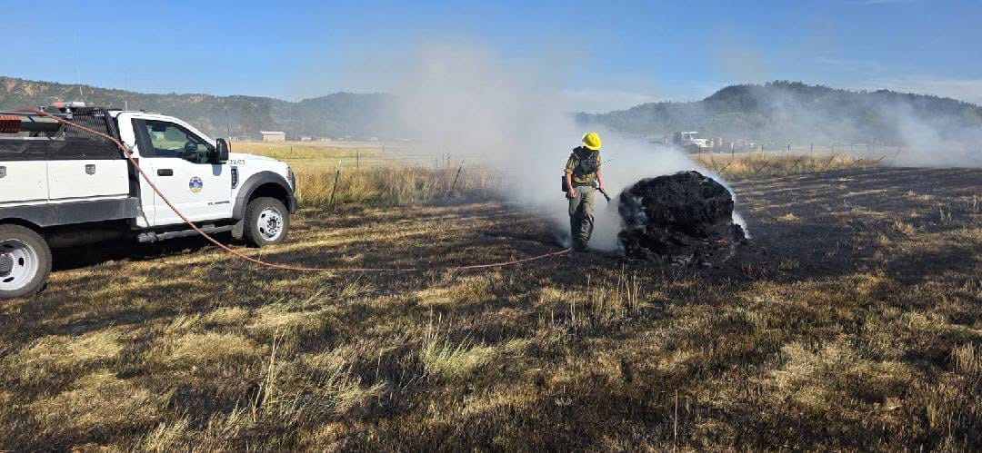 Grass Fire Near Dairy Loop Road Held To 2.2 Acres