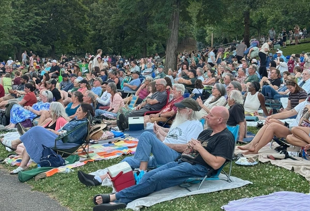 Music On The Half Shell Opens Season With Warm, Well-Attended Night At Stewart Park