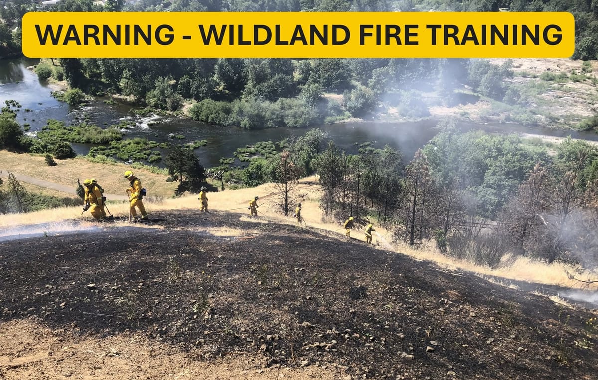 Wildland Fire Training Planned on Reservoir Hill in Roseburg