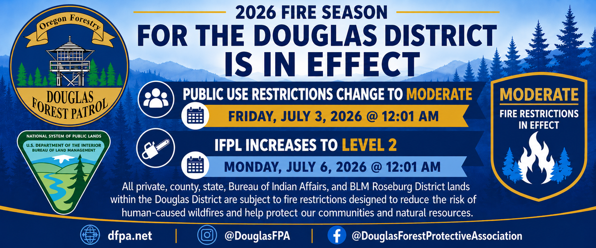 DFPA Public Use Restrictions Increase To Moderate July 3