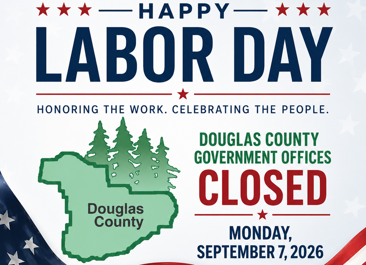 Douglas County Offices to Close Monday for Labor Day