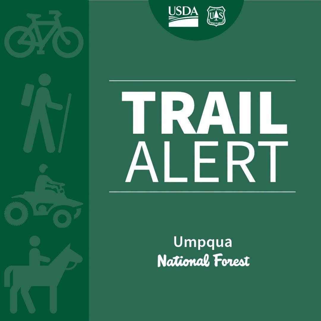 Three North Umpqua Trail Sections to Close Oct. 4-7 for Recovery Work