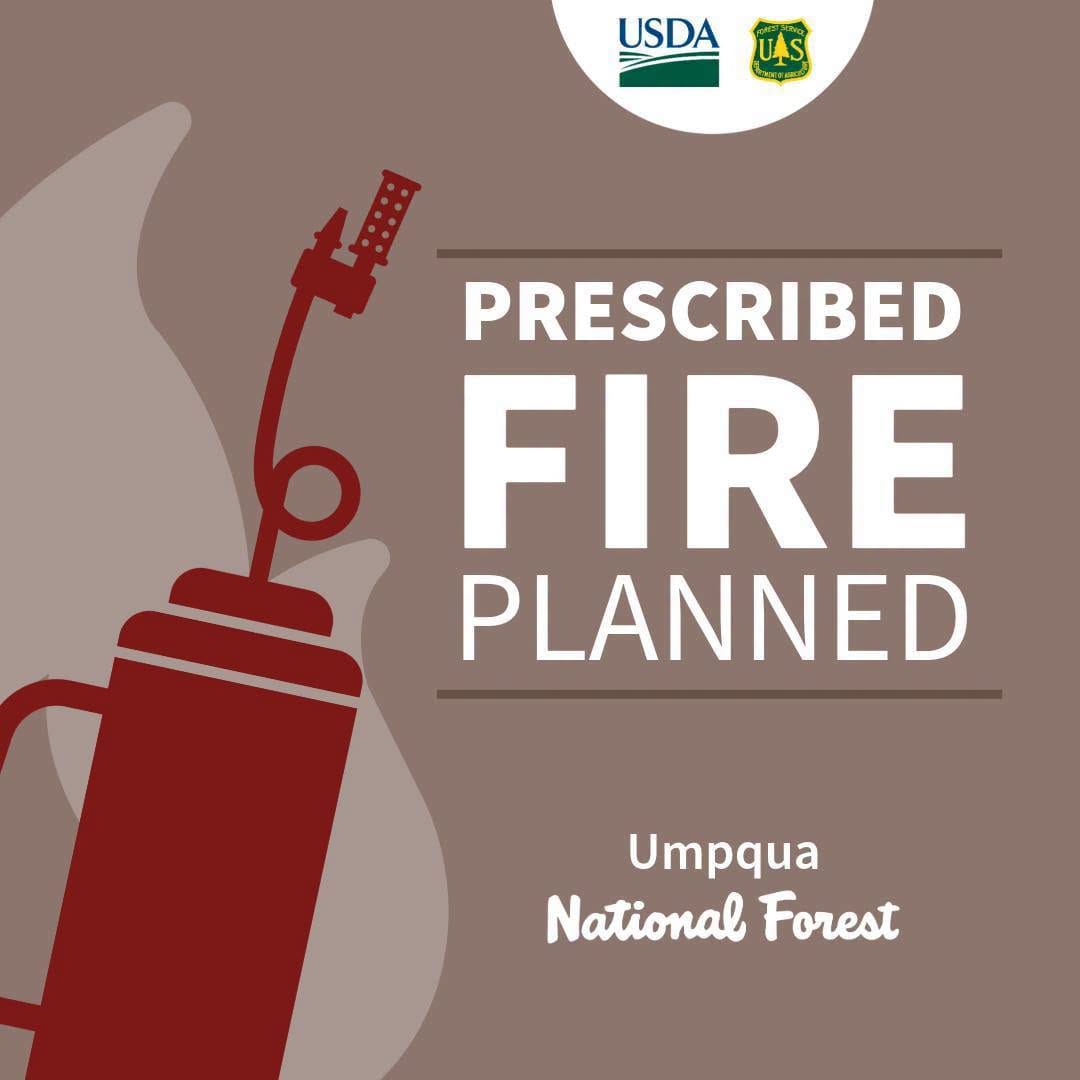 Prescribed Burns Planned in Diamond Lake and Tiller Ranger Districts