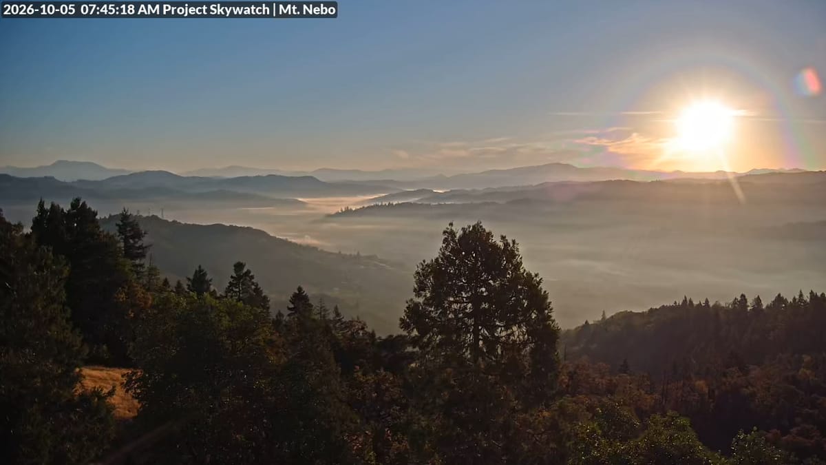 Roseburg’s Warm October Weather to Give Way to Weekend Highs in the 60s