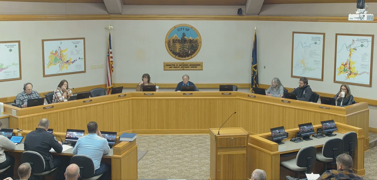 Roseburg Council Agrees To Discuss Recurring Homelessness Agenda Item