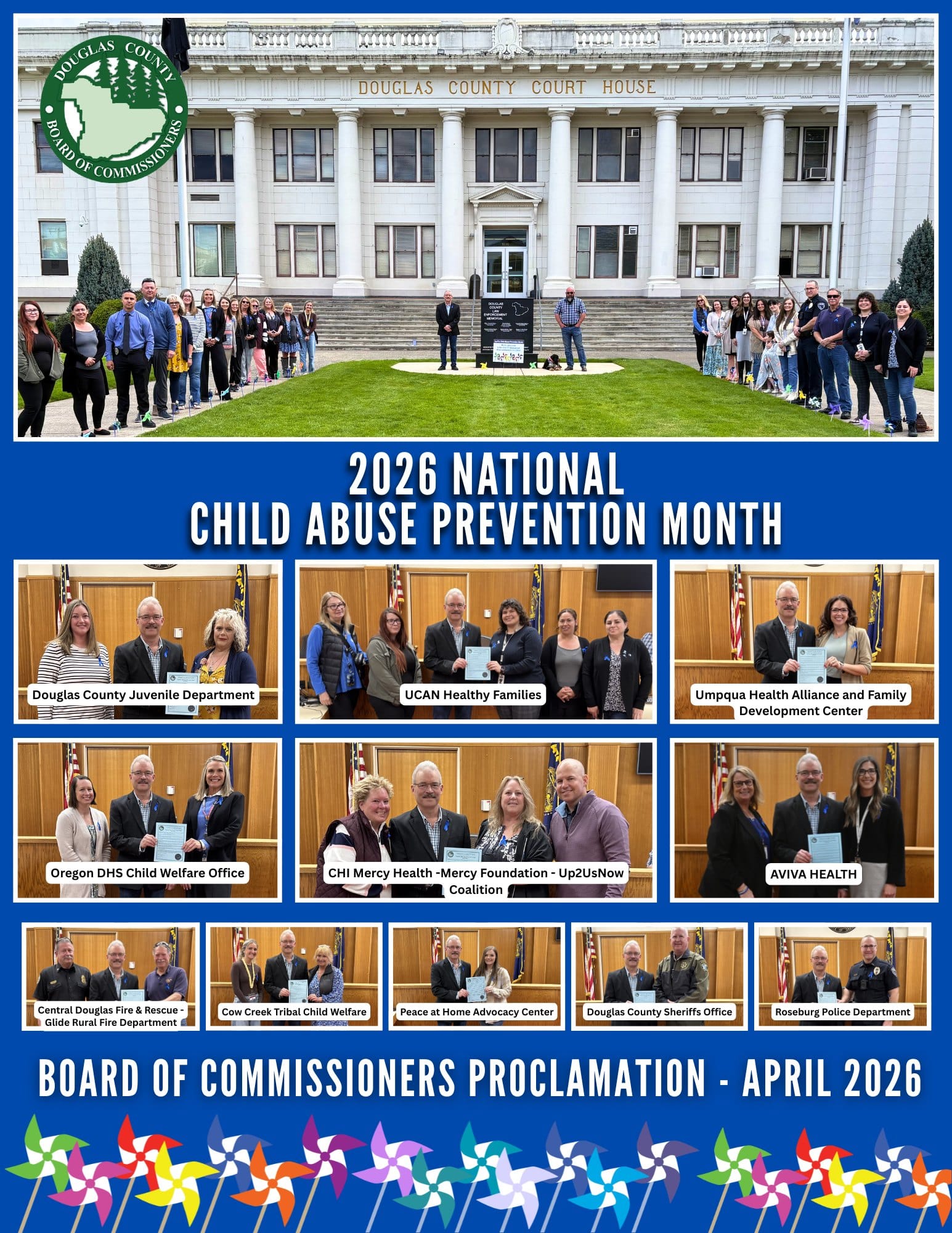 Douglas County Commissioners Recognize Child Abuse Prevention Month