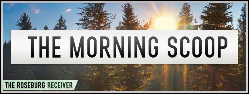 The Roseburg Receiver Morning Scoop Banner
