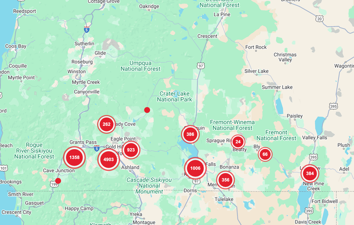9,670 Oregon Residents Without Power as Winter Storm Causes Widespread Outages