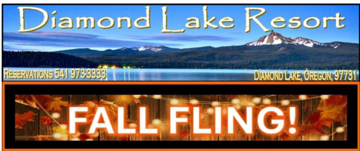 Diamond Lake Resort Hosting First Fall Fling October 4