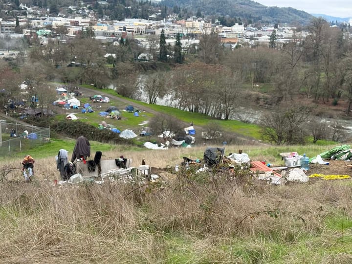 City of Roseburg Issues Nuisance Notice to 79-Year-Old Homeowner Over Alleged Camping She Did Not Create