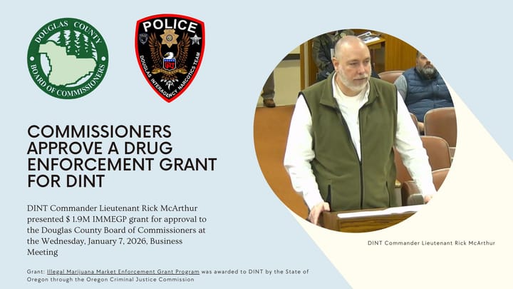Commissioners Approve Drug Enforcement Grant for Douglas Interagency Narcotics Team