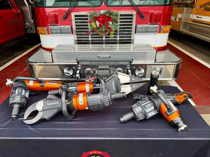 North Douglas County Fire & EMS Receives Two SPIRE Grants for New Rescue Tools and Thermal Drone