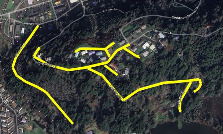 Scheduled Water Shutdown Planned for Crestview Area in Reedsport