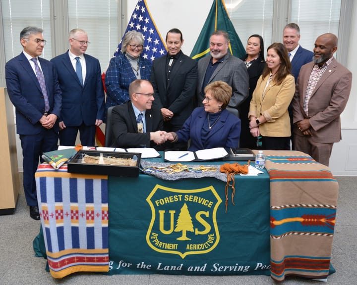 Forest Service, Cow Creek Tribe Expand Partnership To Restore Forests In Southern Oregon
