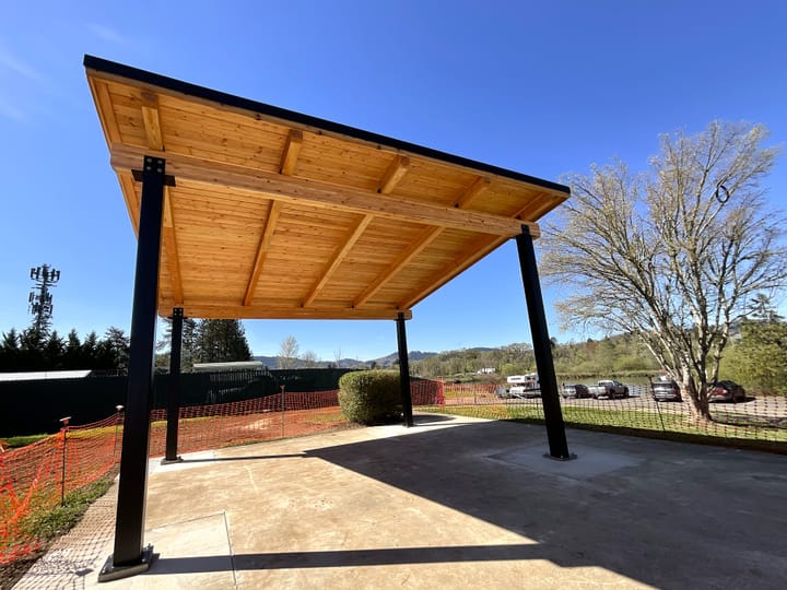 New Pavilion, Water Station Added at Roseburg Skate Park Ahead of Summer