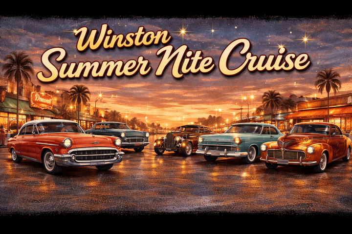 Original Winston Summer Nite Cruise Route Restored For 2026 Event