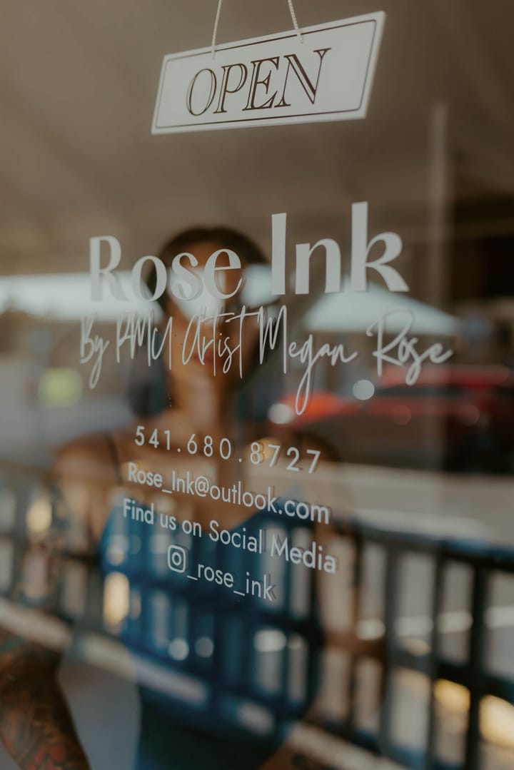 Rose Ink opens in Sutherlin, plans grand opening in May