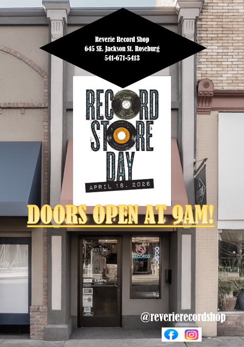 Reverie Record Shop to Celebrate Record Store Day in Downtown Roseburg
