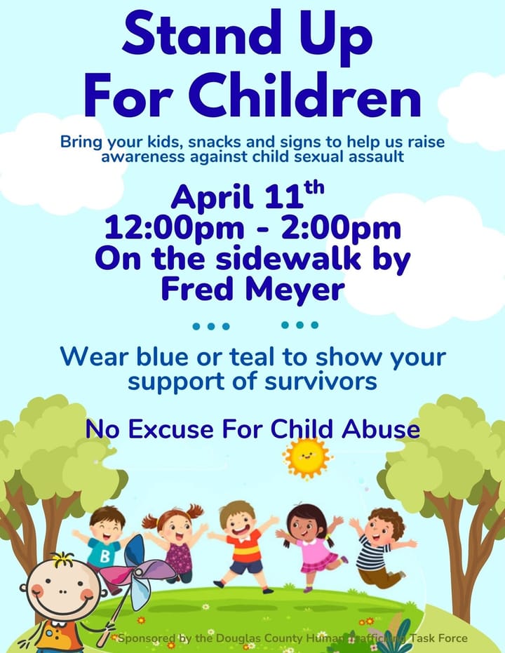 'Stand Up for Children' Event Scheduled Saturday in Roseburg