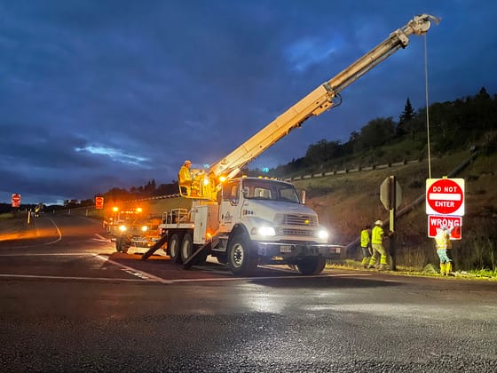 Nighttime I-5 Off-Ramp Closures Planned Across Douglas County Through End of April