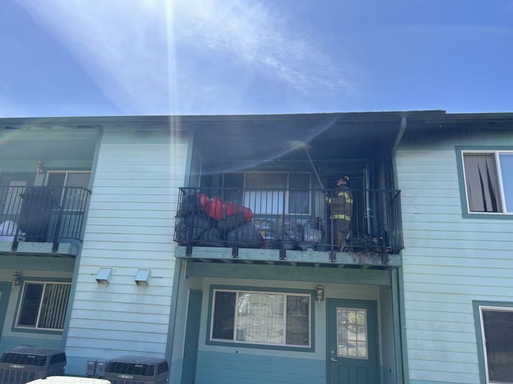 Balcony Fire At Winston Apartment Complex Contained Saturday