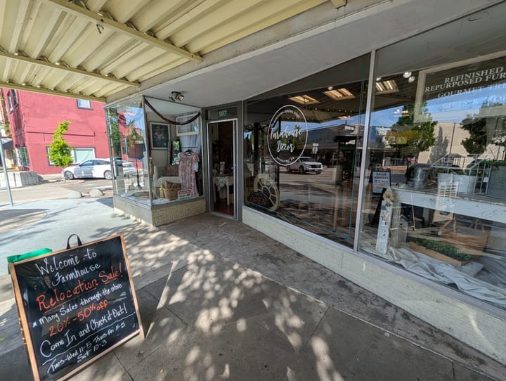 Farmhouse Decor Vendors Relocating To Serendipity In Downtown Roseburg