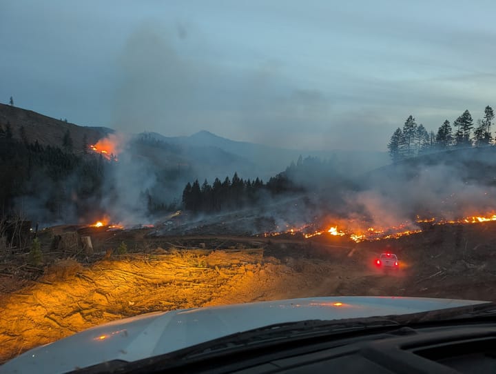 Lunsbury Fire Near Glendale Reaches 85 Percent Mop-Up