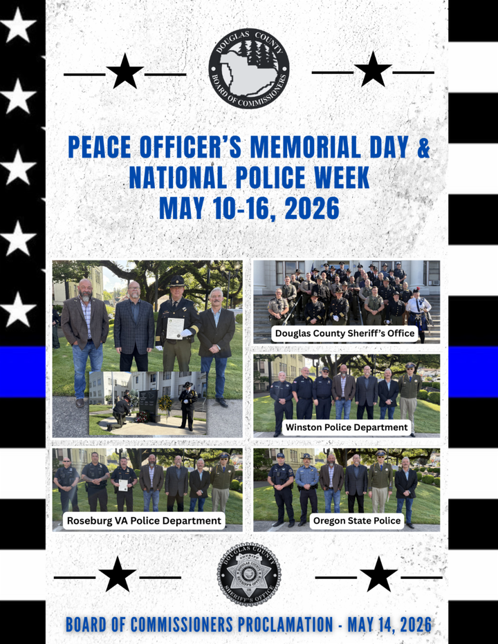 Douglas County Honors Fallen Officers During Peace Officer Memorial Ceremony