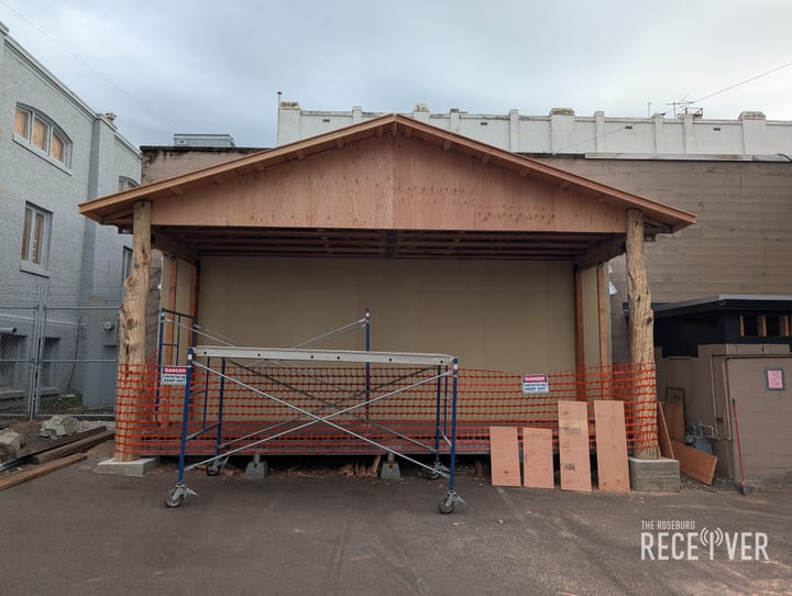 Umpqua Outback Stage Takes Shape In Downtown Roseburg