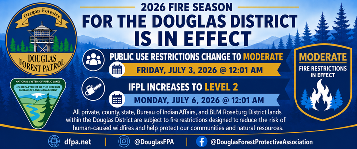 DFPA Public Use Restrictions Increase To Moderate July 3