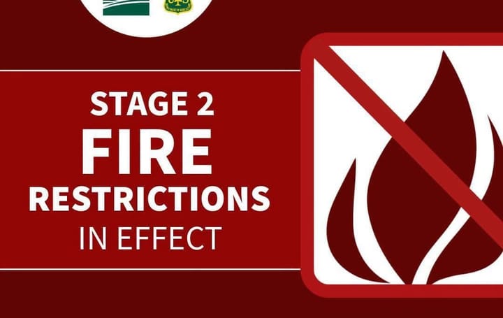 Umpqua National Forest Moves to Stage 2 Public Use Restrictions Friday