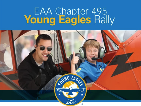 Free Young Eagles Flights Set for Sept. 5 at Roseburg Regional Airport