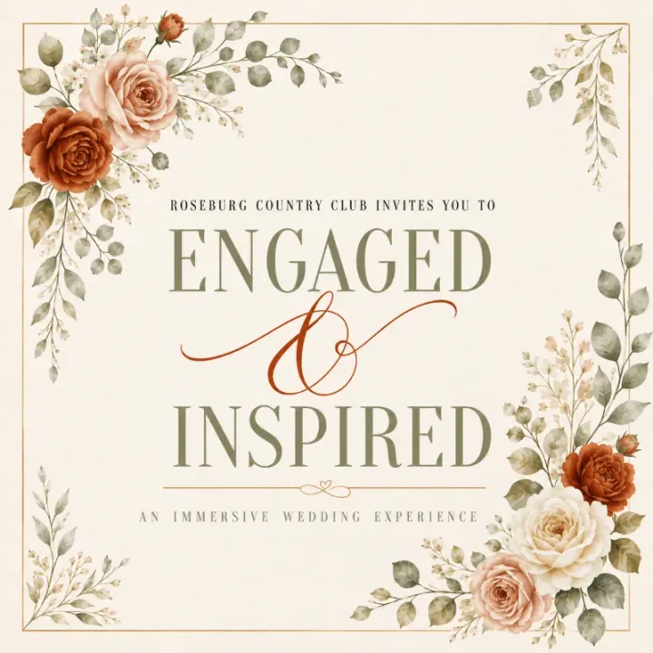 Roseburg Country Club to Host Immersive Wedding Event Friday