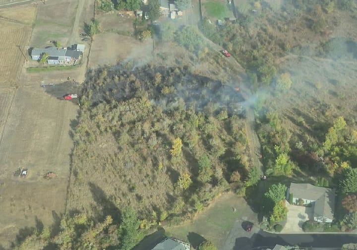 Fire Crews Contain Two-Acre Vegetation Fire Near Roseburg