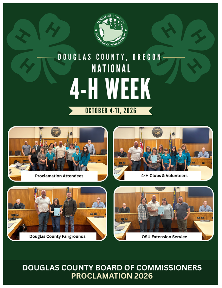 Douglas County Recognizes National 4-H Week, Highlights Local Youth Programs