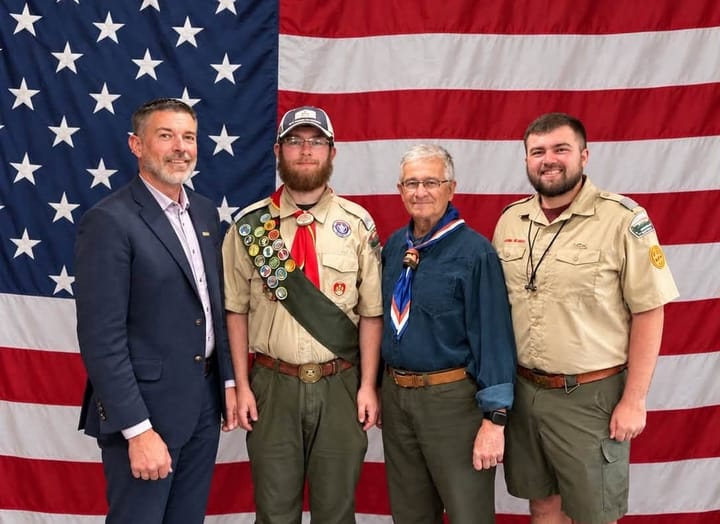 Roseburg’s Evan Marro Earns Eagle Scout After Leading Deadline Falls Overlook Restoration